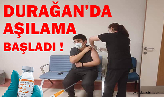 Durağan'da Aşılama Başladı !