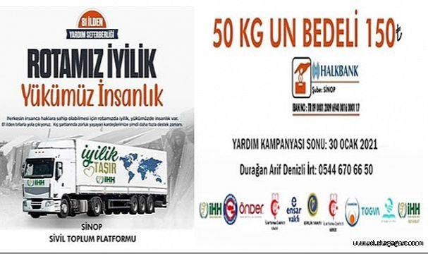 Rotamız İyilik, Yükümüz İnsanlık