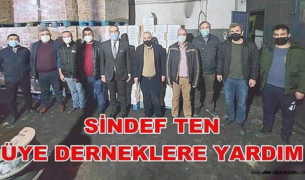 Sindef'ten Üye Derneklere Yardım