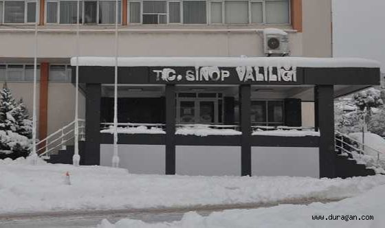 Sinop Valiliği'nden 'kar tatili' açıklaması
