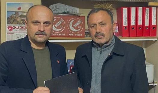 Veli YÖRÜK Yeniden Refah Partisi Durağan İlçe Başkanı.