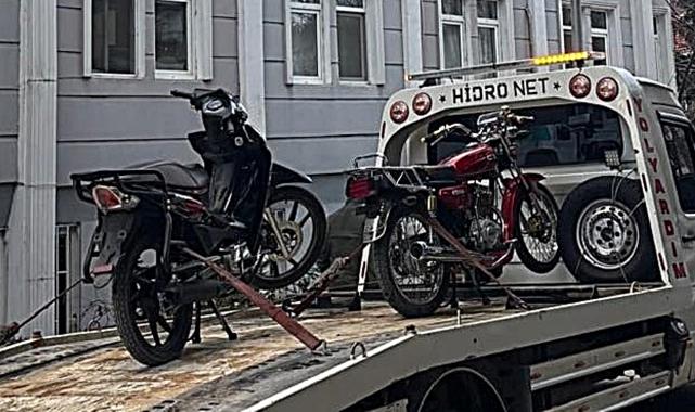 Boyabat'ta Plakasız ve Çevreyi rahatsız eden Motosikletlere Geçit Yok!