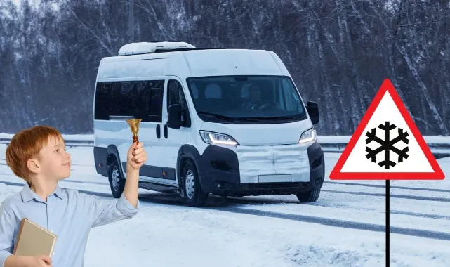 Sinop ve 6 ilçesinde  taşımalı eğitime 1 gün ara verildiği bildirildi.